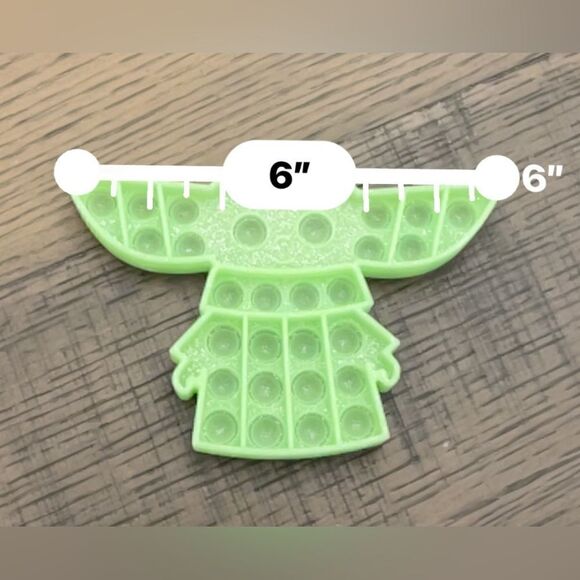 Pop It Fidget Toy Yoda Star Wars or Panda *Choose 1 or Bundle to Save* - Picture 8 of 9